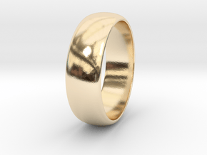 Hugo - Ring in 14k Gold Plated Brass: 7.75 / 55.875