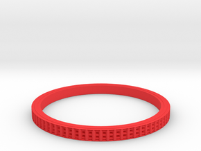 Bearing ring(Japan 20,USA 9.5～10,Britain S～T)  in Red Processed Versatile Plastic