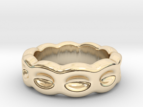 Funny Ring 25 - Italian Size 25 in 14K Yellow Gold
