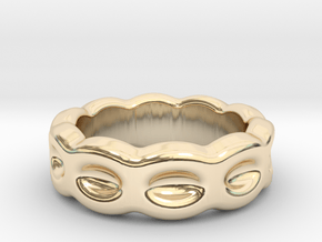 Funny Ring 27 - Italian Size 27 in 14K Yellow Gold