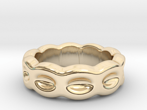 Funny Ring 33 - Italian Size 33 in 14K Yellow Gold