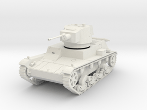 PV72 7TP Light Tank (1/48) in White Natural Versatile Plastic