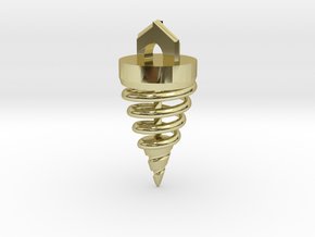 Builder's Pendulum Pendant in 18k Gold