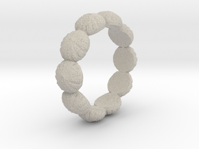 Urchin Ring 1 - US-Size 12 1/2 (21.89 mm) in Natural Sandstone