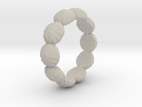 Urchin Ring 1 - US-Size 9 1/2 (19.41 mm) in Natural Sandstone