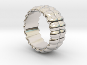 Mirror Ring 29 - Italian Size 29 in Platinum