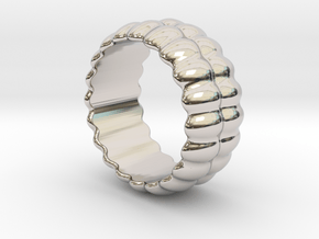 Mirror Ring 30 - Italian Size 30 in Platinum