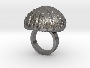 Urchin Statement Ring - US-Size 3 1/2 (14.45 mm) in Polished Nickel Steel