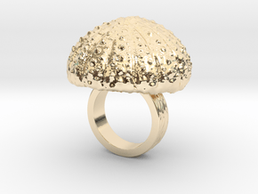 Urchin Statement Ring - US-Size 2 1/2 (13.61 mm) in 14k Gold Plated Brass