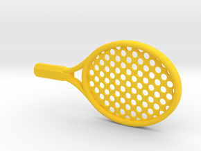 BABY JUNIOR TENNIS RACKET in Yellow Processed Versatile Plastic