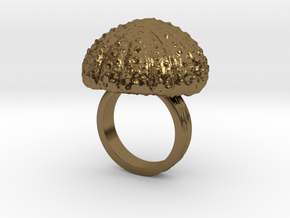 Urchin Statement Ring - US-Size 6 (16.51 mm) in Polished Bronze