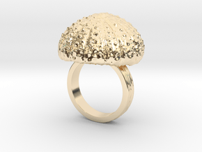 Urchin Statement Ring - US-Size 7 (17.35 mm) in 14k Gold Plated Brass