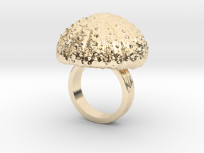 Urchin Statement Ring - US-Size 5 (15.7 mm) in 14k Gold Plated Brass