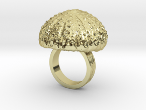 Urchin Statement Ring - US-Size 3 1/2 (14.45 mm) in 18k Gold Plated Brass