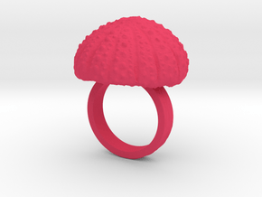 Urchin Statement Ring - US-Size 6 (16.51 mm) in Pink Processed Versatile Plastic