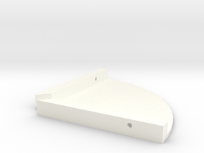 01-11-16 Speaker Shelves in White Processed Versatile Plastic