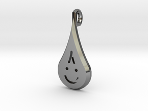 Forgive Charm/Pendant in Fine Detail Polished Silver