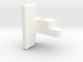  3/4" Scale Coupler Knuckle in White Processed Versatile Plastic