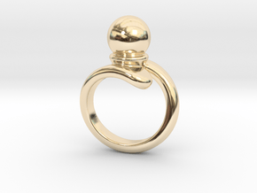 Fine Ring 17 - Italian Size 17 in 14K Yellow Gold