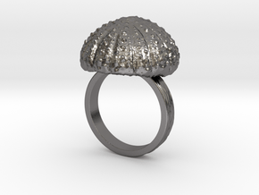Urchin Statement Ring - US-Size 11 1/2 (21.08 mm) in Polished Nickel Steel