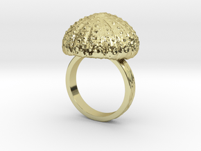 Urchin Statement Ring - US-Size 11 1/2 (21.08 mm) in 18k Gold Plated Brass