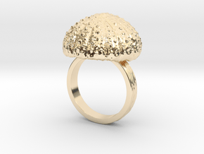 Urchin Statement Ring - US-Size 11 (20.68 mm) in 14k Gold Plated Brass