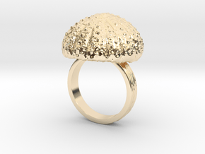 Urchin Statement Ring - US-Size 10 (19.84 mm) in 14k Gold Plated Brass