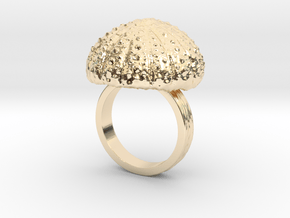 Urchin Statement Ring - US-Size 9 (18.89 mm) in 14k Gold Plated Brass