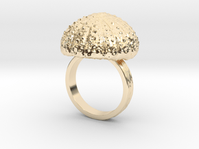 Urchin Statement Ring - US-Size 10 1/2 (20.20 mm) in 14k Gold Plated Brass
