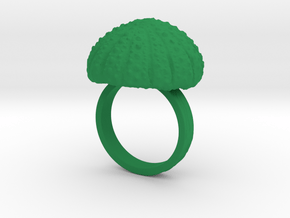 Urchin Statement Ring - US-Size 9 1/2 (19.41 mm) in Green Processed Versatile Plastic