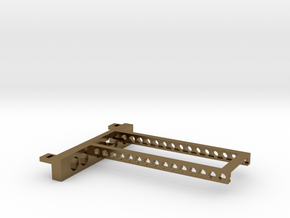 G751 M.2 Bracket With Holes 2 drives open top in Polished Bronze