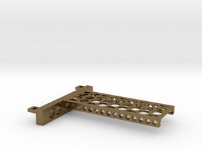 G751 M.2 Bracket With Holes For 2 Drives closed to in Natural Bronze