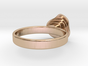 Gold Mine Ring - UK L (inside diameter 16.31mm) in 14k Rose Gold