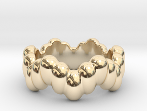 Biological Ring 30 - Italian Size 30 in 14K Yellow Gold