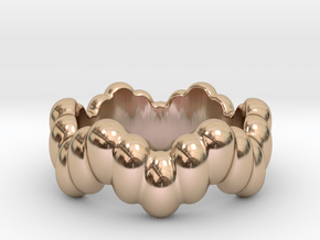 Biological Ring 31 - Italian Size 31 in 14k Rose Gold