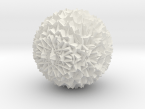 3Dubbelaar Art Ball 01 in White Natural Versatile Plastic