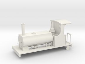 009 C&MLR Barclay saddle tank in White Natural Versatile Plastic