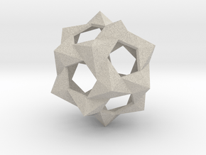 Large Bucky Ball in Natural Sandstone