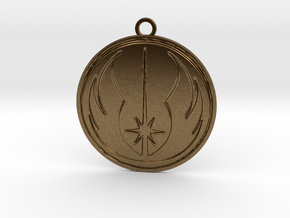 Jedi Pendant in Natural Bronze