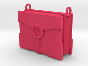 The Phase-Locket (6cm) in Pink Processed Versatile Plastic