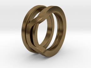 Balem's Ring1 - US-Size 5 1/2 (16.10 mm) in Natural Bronze