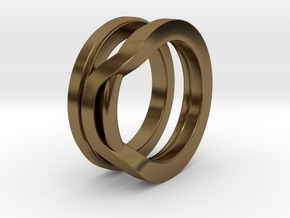 Balem's Ring1 - US-Size 6 (16.51 mm) in Polished Bronze