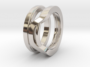 Balem's Ring1 - US-Size 4 (14.86 mm) in Platinum