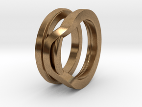 Balem's Ring1 - US-Size 9 (18.89 mm) in Natural Brass