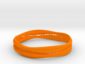 Cloth ring2(Japan 18,America 9,Britain R)  in Orange Processed Versatile Plastic