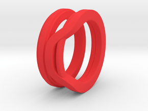 Balem's Ring1 - US-Size 12 1/2 (21.89 mm) in Red Processed Versatile Plastic
