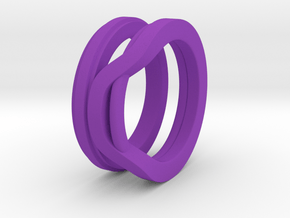 Balem's Ring1 - US-Size 9 1/2 (19.41 mm) in Purple Processed Versatile Plastic