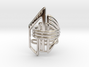 Balem's Ring2 - US-Size 5 1/2 (16.10 mm) in Platinum