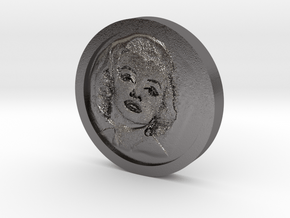 Marilyn Monroe Coin in Polished Nickel Steel