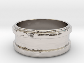 Pirate Ring 1 (Men 10 3/4 ring size) in Platinum